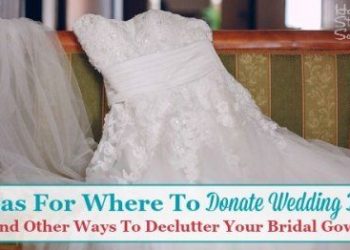 Where to Donate an Old Wedding Dress [Ways to Declutter your Bridal Gown]