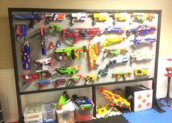 Nerf Storage and Organization Ideas