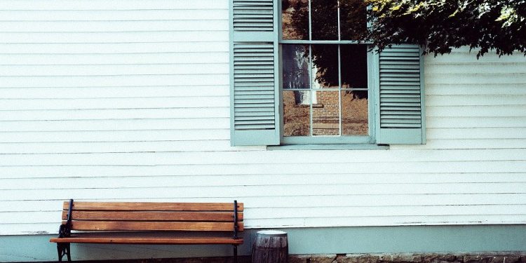 Bench, Seat, House, Front, Sitting, Relax, Window